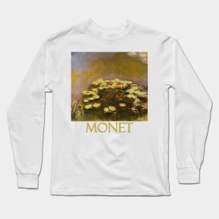 Yellow Waterlilies by Claude Monet Long Sleeve T-Shirt